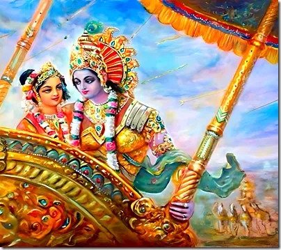 Rukmini and Krishna
